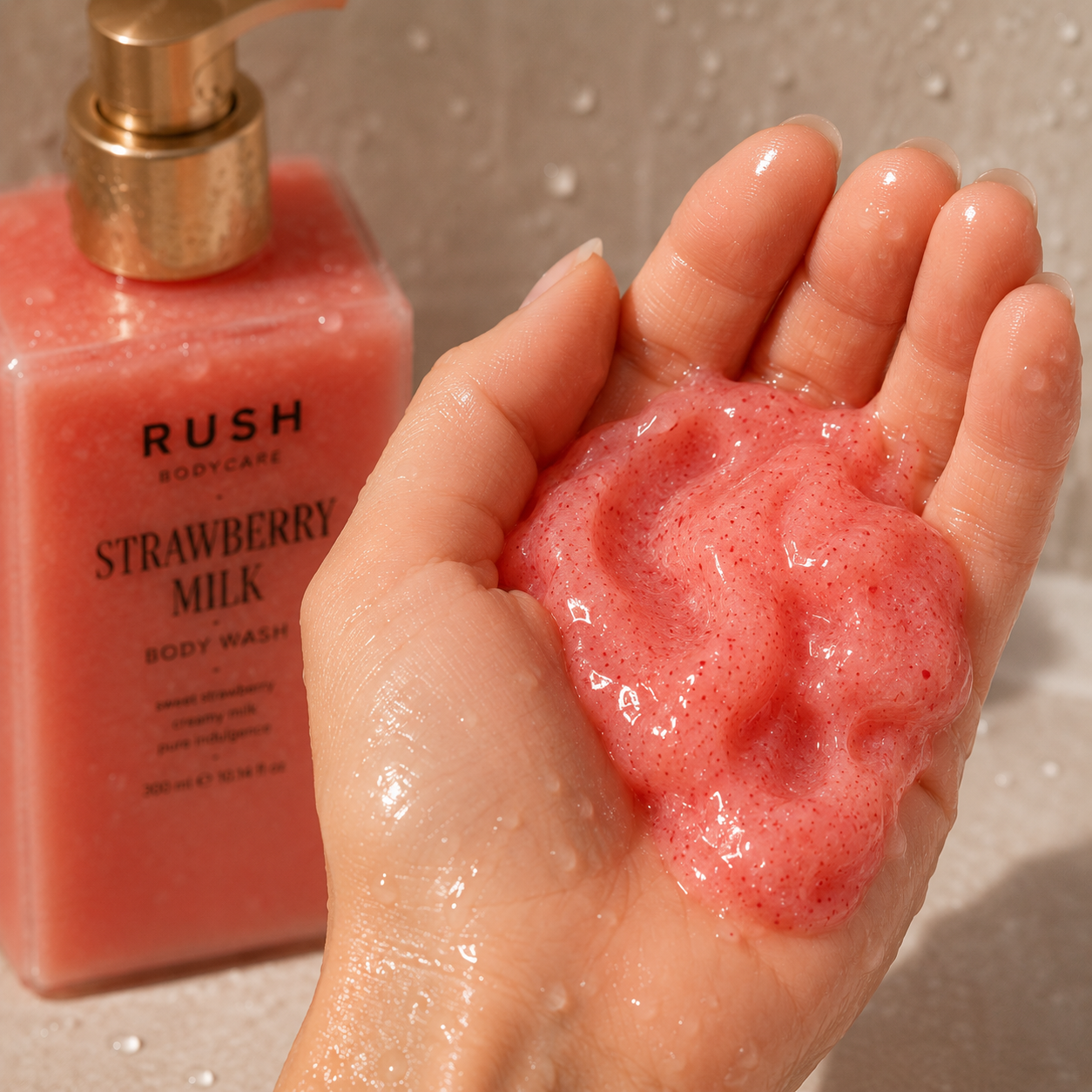 Strawberry Milk lather